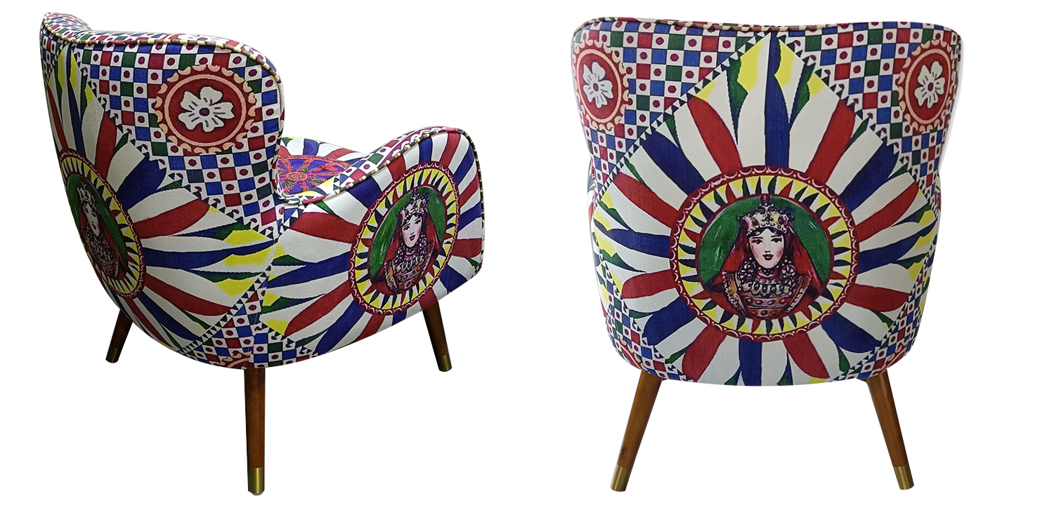 Кресло Sicilian Motifs Armchair - фото