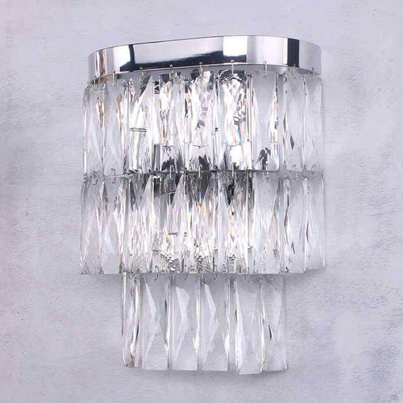 Бра Crystal Pendants Regena Chrome Wall Lamp Хром Прозрачный (Transparent) Бра Crystal Pendants Regena Chrome Wall Lamp Хром Прозрачный (Transparent) в Твери | Loft Concept