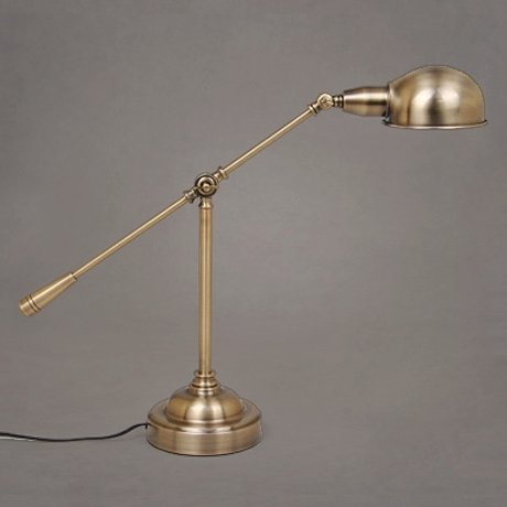 Настольная лампа Antic Table Lamp Латунь Античная полированная в Твери | Loft Concept 