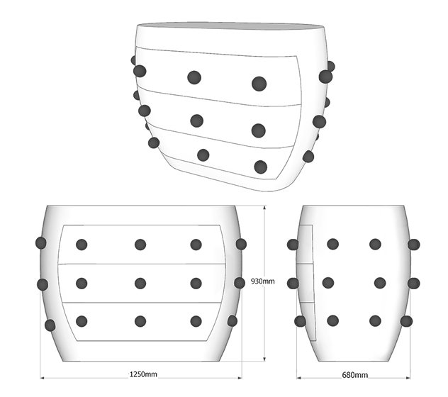 Комод Kelly Wearstler POD Commode Комод Kelly Wearstler POD Commode в Твери