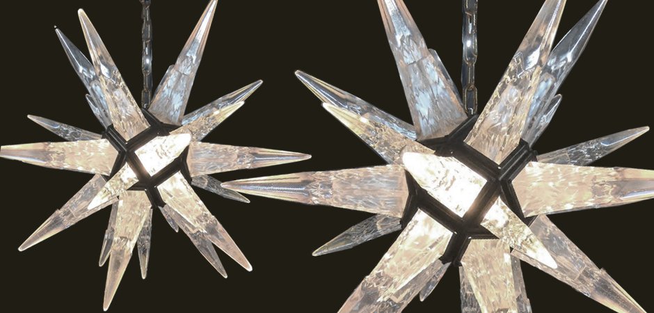 C. J. Weinstein Rock Сrystal Star Chandelier C. J. Weinstein Rock Сrystal Star Chandelier - Loft-Concept в Твери