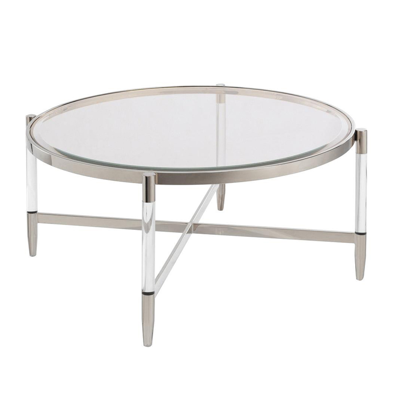Кофейный стол Existential Silver Coffee Table Серебряный Кофейный стол Existential Silver Coffee Table Серебряный в Твери | Loft Concept