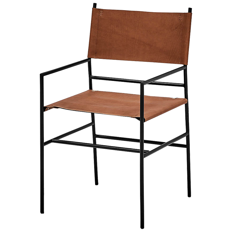 Стул Ultan Loft Stool Черный Коричневый в Твери | Loft Concept 