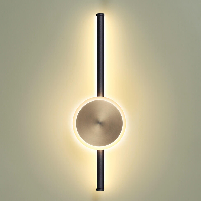 Бра Barrette Circle Sconce Черный Античная Бронза Бра Barrette Circle Sconce Черный Античная Бронза в Твери | Loft Concept