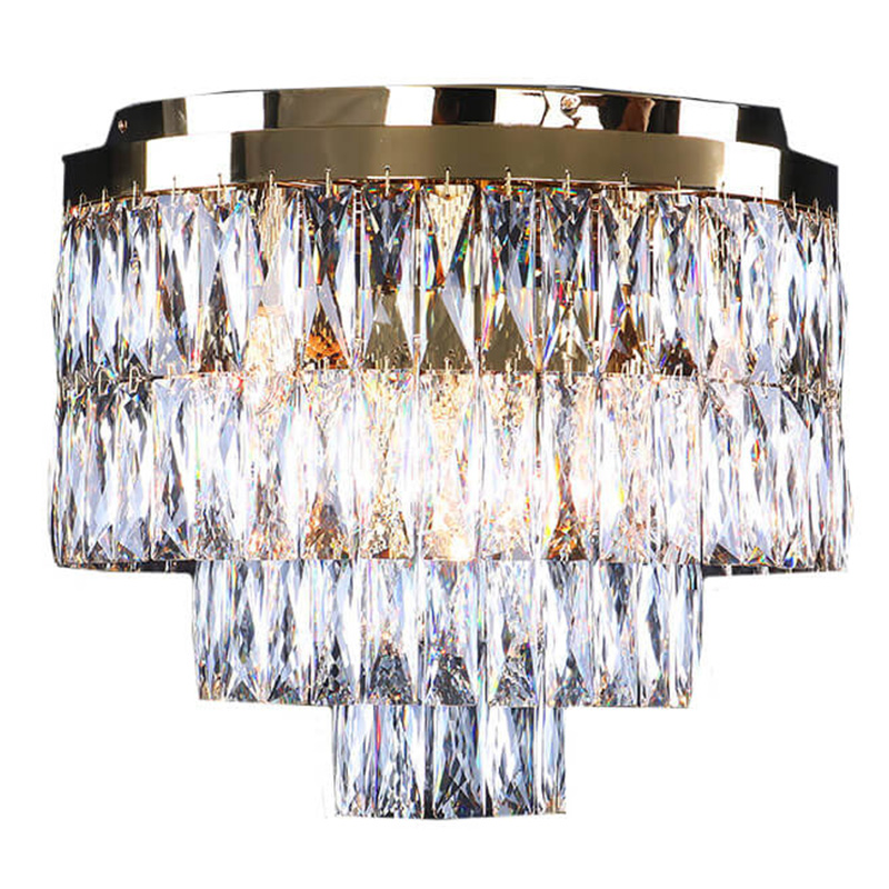 Потолочная люстра Crystal Regena Gold Chandelier Глянцевое золото Прозрачный (Transparent) Потолочная люстра Crystal Regena Gold Chandelier Глянцевое золото Прозрачный (Transparent) в Твери | Loft Concept