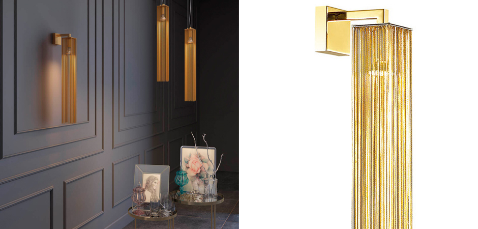Бра Atlantis Chain Gold One Sconces Бра Atlantis Chain Gold One Sconces - Loft-Concept в Твери