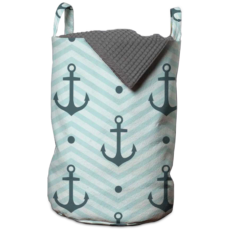 Корзина Anchors Basket Светло-голубой Бирюзовый Корзина Anchors Basket Светло-голубой Бирюзовый в Твери | Loft Concept