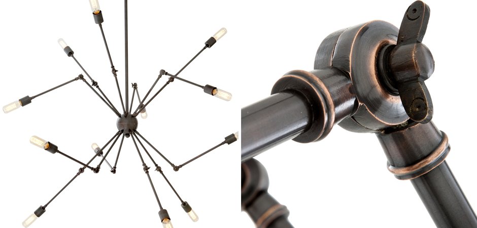 Люстра Eichholtz Ceiling Lamp Spider 12 - Loft-Concept в Твери
