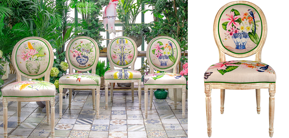 Стул Pink Hibiscus Stool Стул Pink Hibiscus Stool - Loft-Concept в Твери