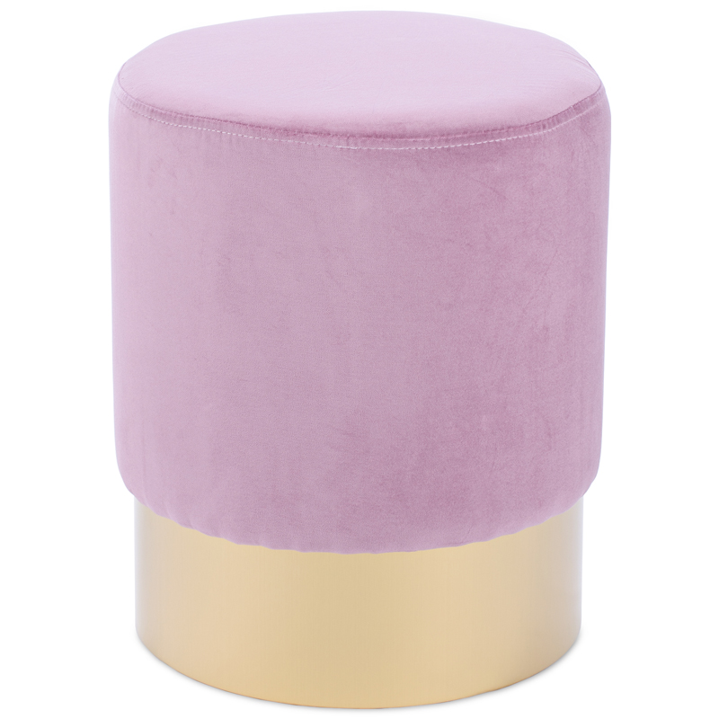 Пуф Una Puff pink Розовый Золотой Пуф Una Puff pink Розовый Золотой в Твери | Loft Concept