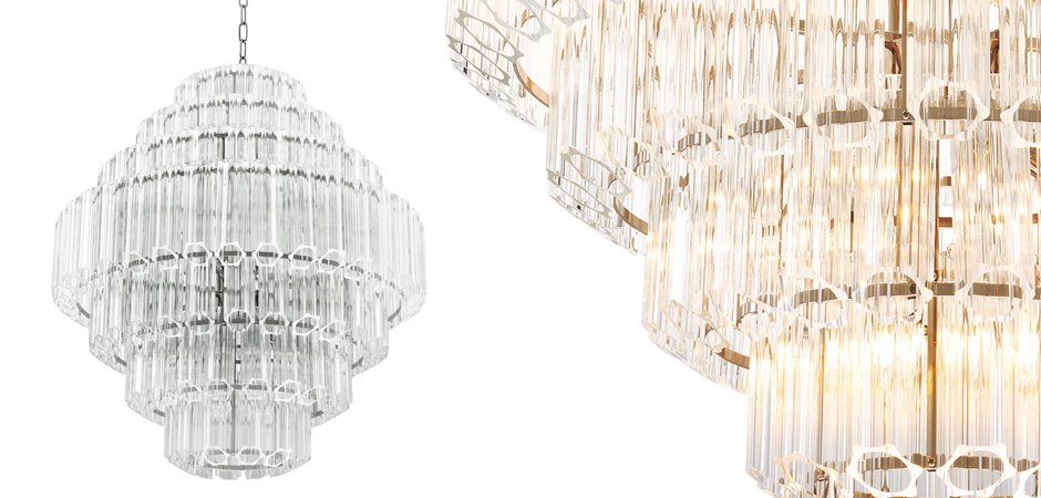 Люстра Chandelier Vittoria L Clear Люстра Chandelier Vittoria L Clear - Loft-Concept в Твери