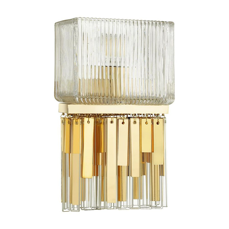 Бра Madelen Gold Wall Lamp Глянцевое золото Прозрачный (Transparent) Бра Madelen Gold Wall Lamp Глянцевое золото Прозрачный (Transparent) в Твери | Loft Concept