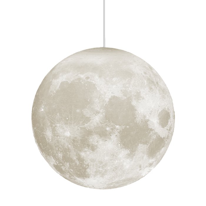 Подвесной светильник Moon Белый Подвесной светильник Moon Белый в Твери | Loft Concept