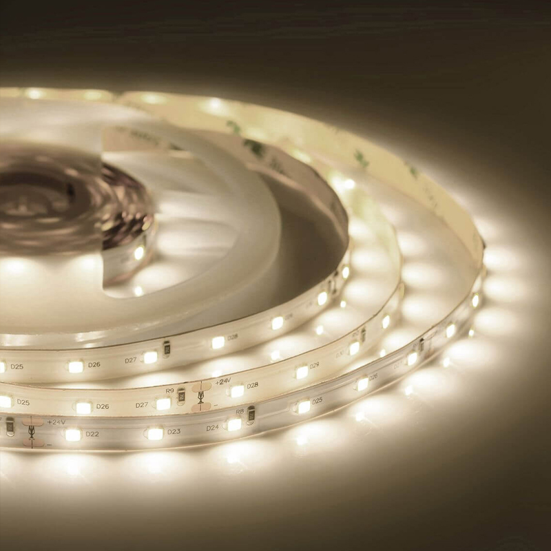 Светодиодная лента 48W/m 60Led/m 2835SMD теплый белый 5M Белый в Твери | Loft Concept 