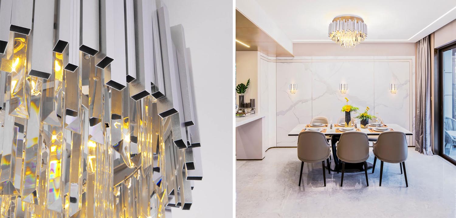 Потолочная люстра Lettice Crystal Chandelier - фото