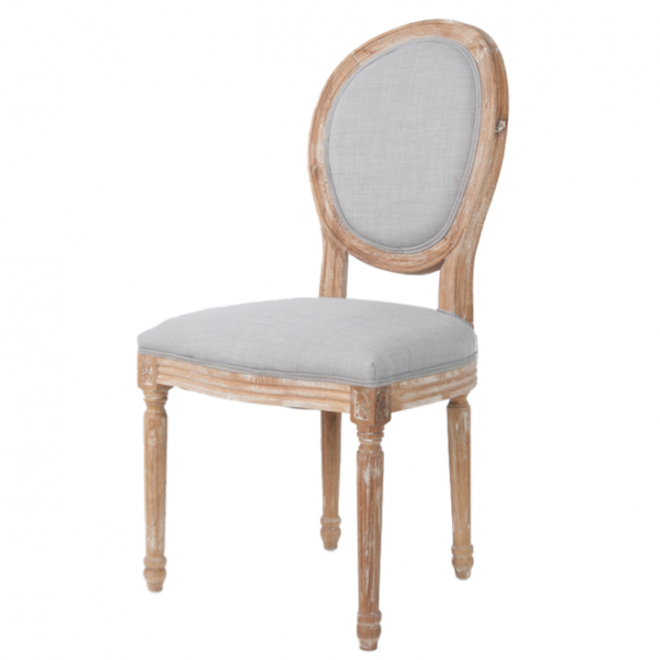 Стул French chairs Provence Light grey Chair Серый Бежевый Стул French chairs Provence Light grey Chair Серый Бежевый в Твери | Loft Concept