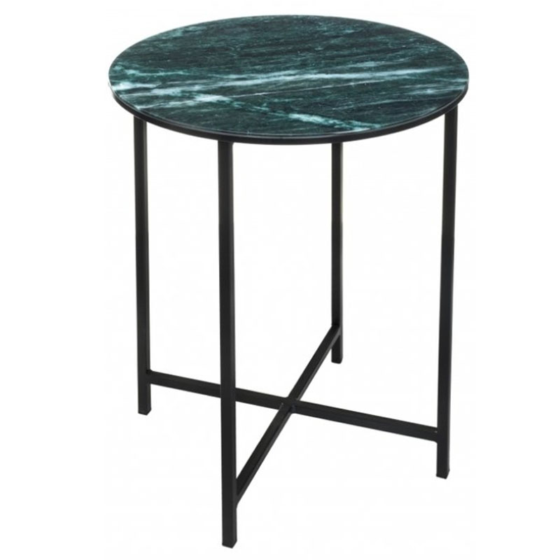 Приставной стол Zermatt Side Table round malachite Малахит Приставной стол Zermatt Side Table round malachite Малахит в Твери | Loft Concept
