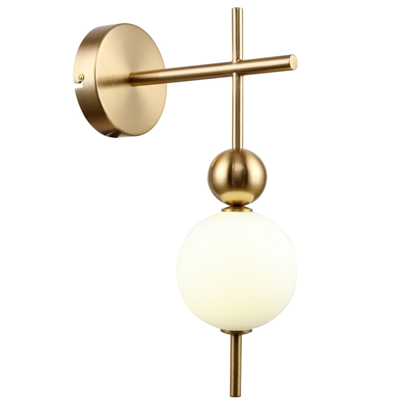 Бра PEARLS SUSPENSION Белый Латунь Бра PEARLS SUSPENSION Белый Латунь в Твери | Loft Concept