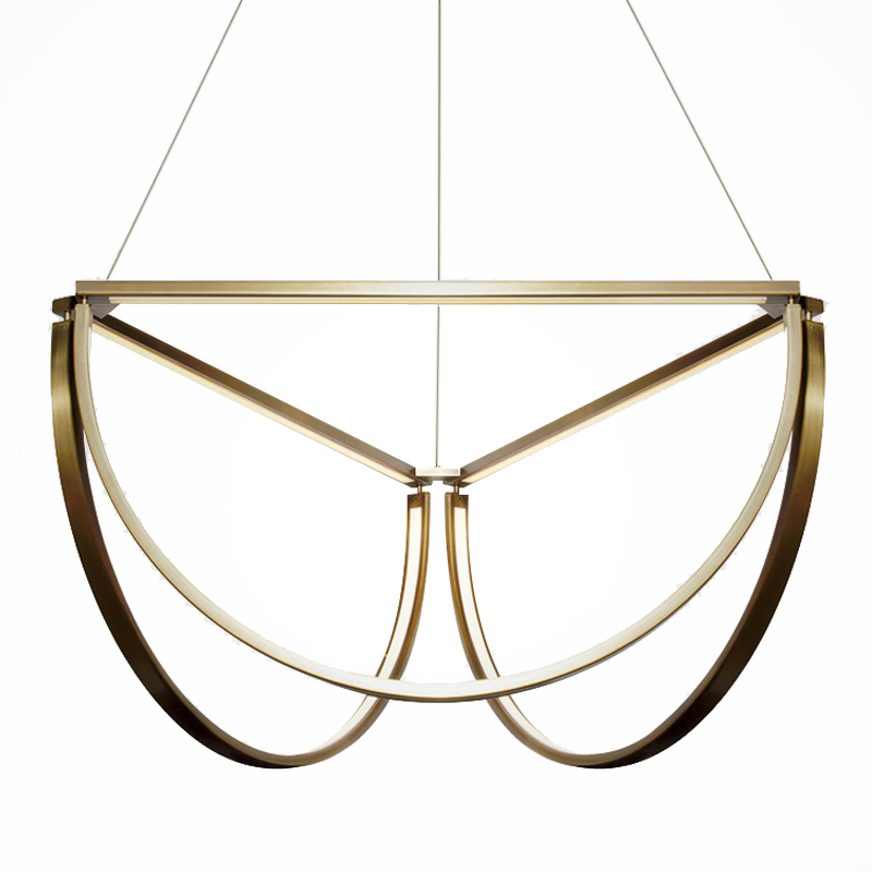 Подвесной светильник Solana Hanging lamp Золотой Подвесной светильник Solana Hanging lamp Золотой в Твери | Loft Concept
