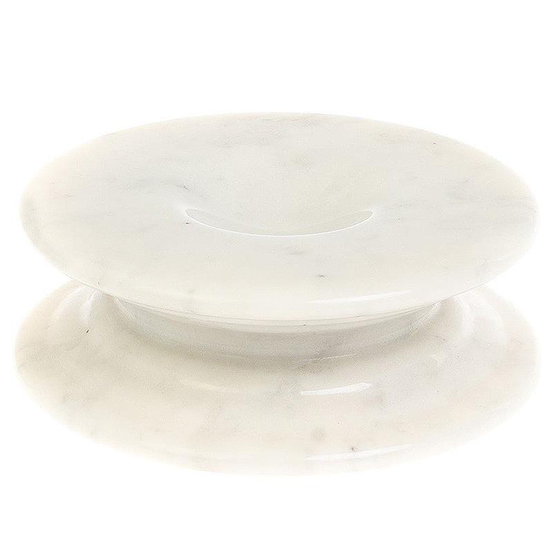 Подставка под шар из натурального камня Мрамор Белый Natural Stone Sphere Stands Белый Мрамор Bianco Подставка под шар из натурального камня Мрамор Белый Natural Stone Sphere Stands Белый Мрамор Bianco в Твери | Loft Concept