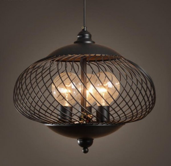 Подвесной светильник Oriental lattice pendant Черный Подвесной светильник Oriental lattice pendant Черный в Твери | Loft Concept