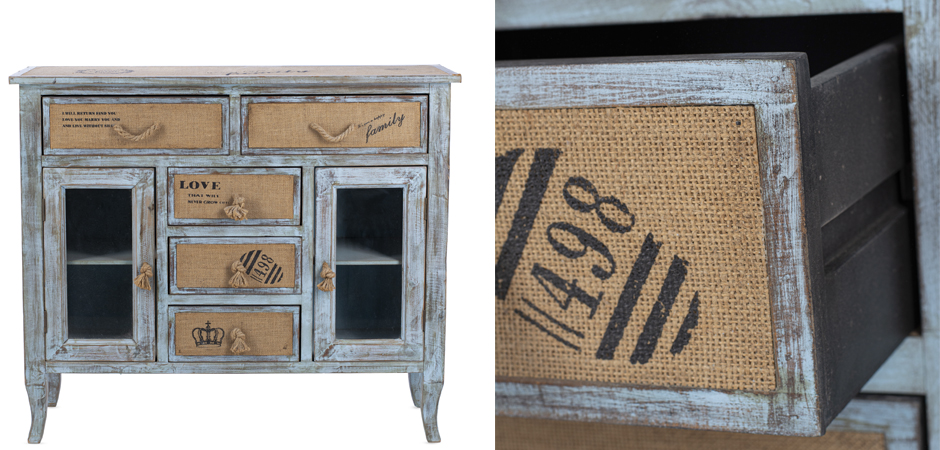 Комод в стиле прованс Beige-Blue Provence Комод в стиле прованс Beige-Blue Provence - Loft-Concept в Твери