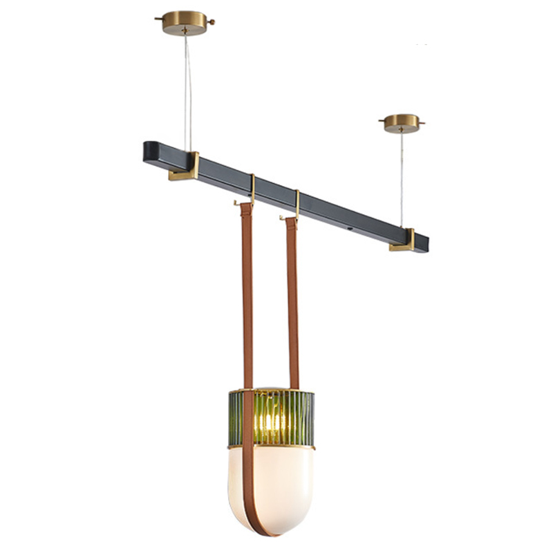 Dario Linear pendant light Черный Синий Желтый Зеленый Dario Linear pendant light Черный Синий Желтый Зеленый в Твери | Loft Concept
