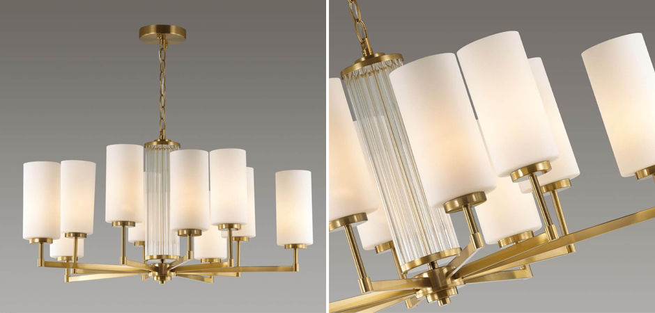 Люстра Pillars на 10 ламп - Loft-Concept в Твери