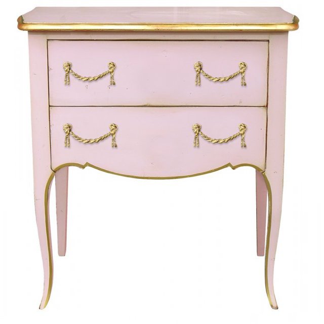 Комод L.XV CHEST OF DRAWERS Dragee Бронза Розовый пастельный в Твери | Loft Concept 