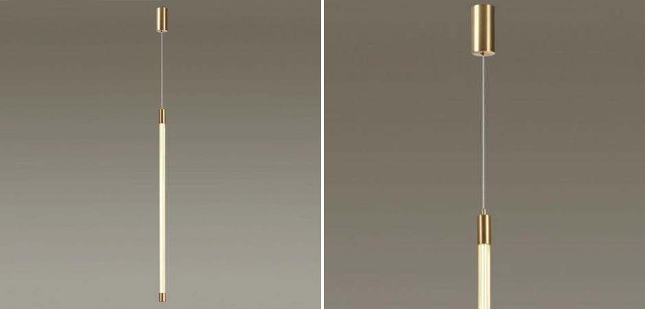Подвесной светильник Bronze Trumpet tube светодиодный Подвесной светильник Bronze Trumpet tube светодиодный - Loft-Concept в Твери