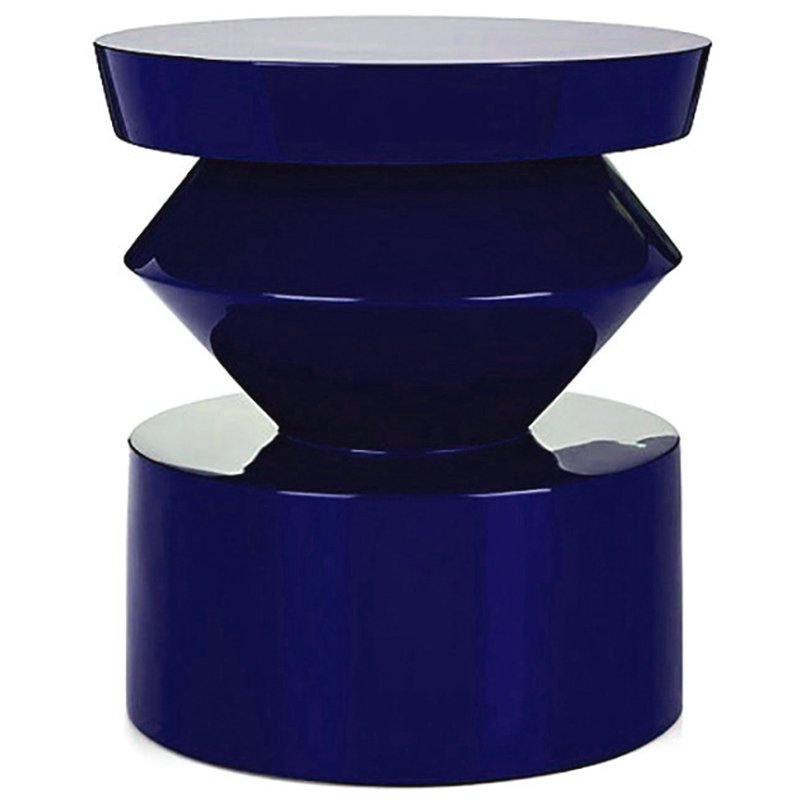 Приставной столик UMA SIDE TABLE Blue Синий Приставной столик UMA SIDE TABLE Blue Синий в Твери | Loft Concept