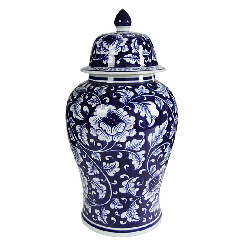 Ваза Celia Vase Белый Синий Ваза Celia Vase Белый Синий в Твери | Loft Concept