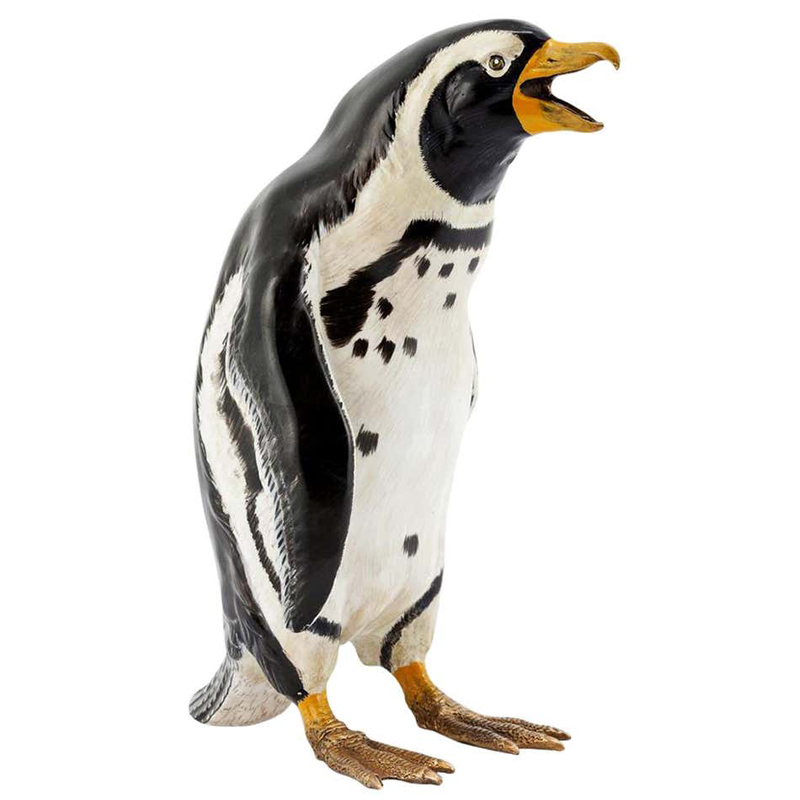 Аксессуар Pingouin Sculpture Черно-белый Латунь Аксессуар Pingouin Sculpture Черно-белый Латунь в Твери | Loft Concept