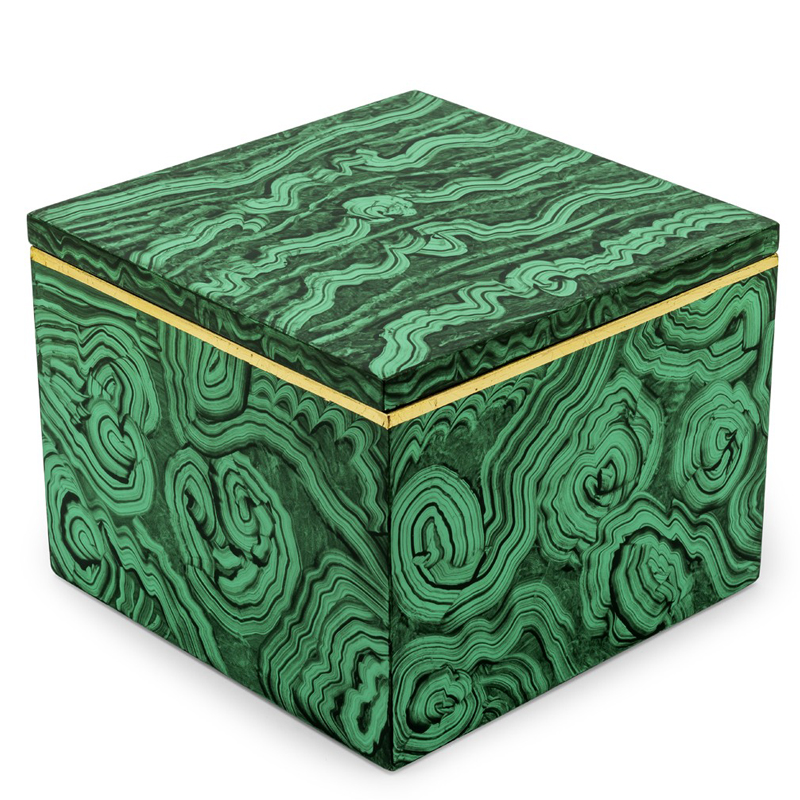 Шкатулка BOX KRIZIA MALAKI Малахит (зеленый) Шкатулка BOX KRIZIA MALAKI Малахит (зеленый) в Твери | Loft Concept