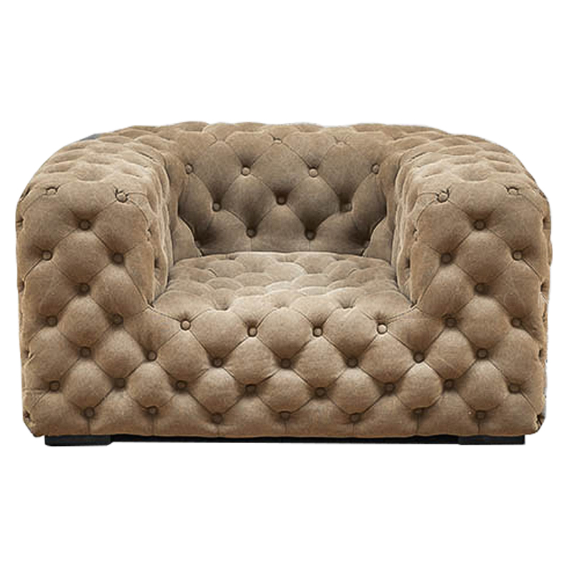 Кресло Soho Tufted Beige Armchair Бежевый Кресло Soho Tufted Beige Armchair Бежевый в Твери | Loft Concept