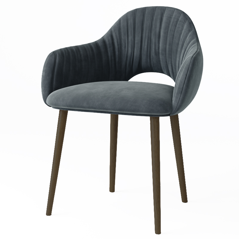 Стул California Gray Серый Коричневый Стул California Gray Серый Коричневый в Твери | Loft Concept