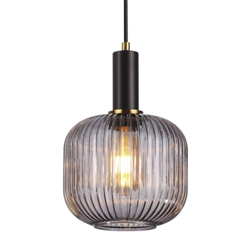 Подвесной светильник Ferm Living chinese lantern Gray Серый (Gray) Черный Подвесной светильник Ferm Living chinese lantern Gray Серый (Gray) Черный в Твери | Loft Concept