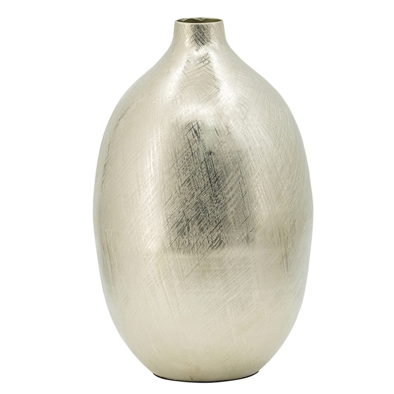 Ваза Silvian Vase silver Серебряный Ваза Silvian Vase silver Серебряный в Твери | Loft Concept
