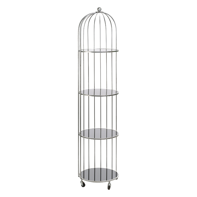 Стеллаж Cage Rack Silver Серебряный Стеллаж Cage Rack Silver Серебряный в Твери | Loft Concept