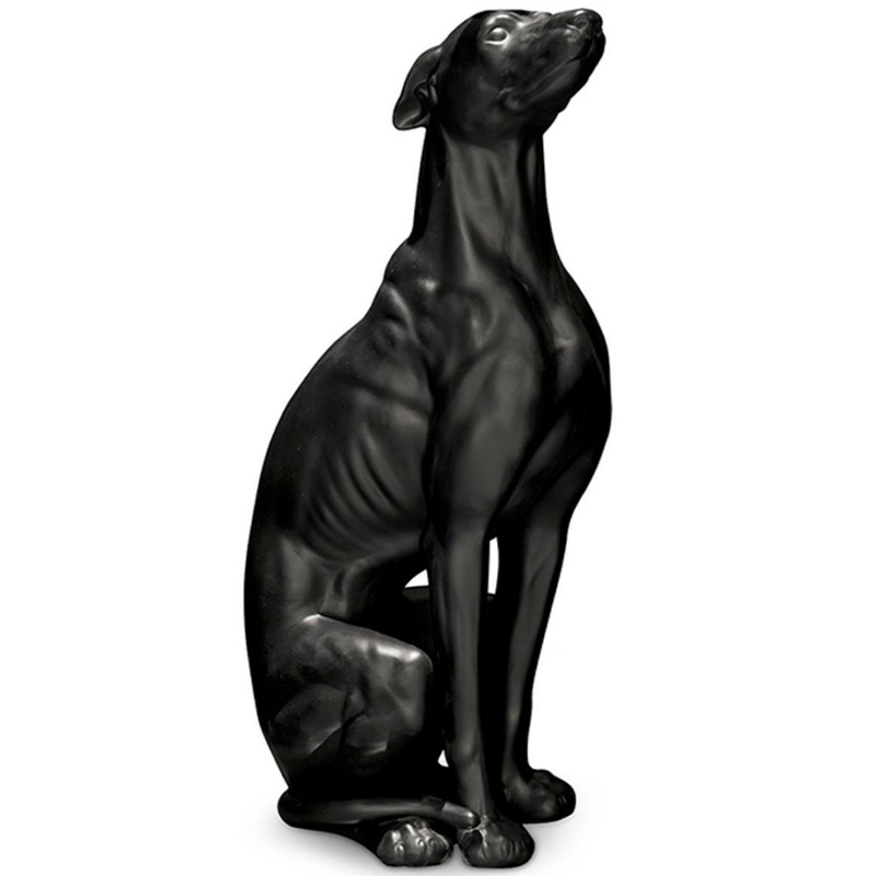 Статуэтка Abhika Greyhound Bisc. Black Черный Статуэтка Abhika Greyhound Bisc. Black Черный в Твери | Loft Concept