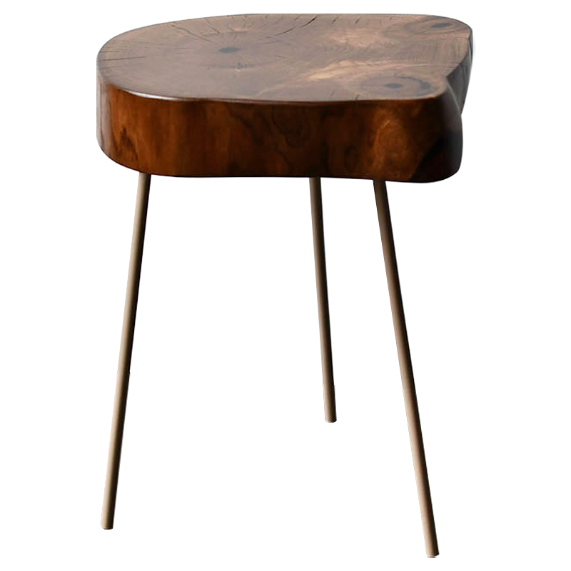 Приставной стол Povey Industrial Metal Rust Side Table Коричневый Бежевый Приставной стол Povey Industrial Metal Rust Side Table Коричневый Бежевый в Твери | Loft Concept