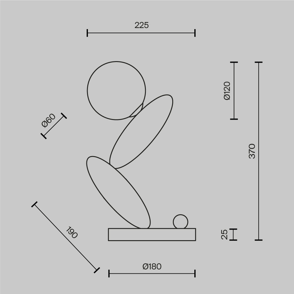 Настольный светильник Resonance 3000К 6Вт в Твери