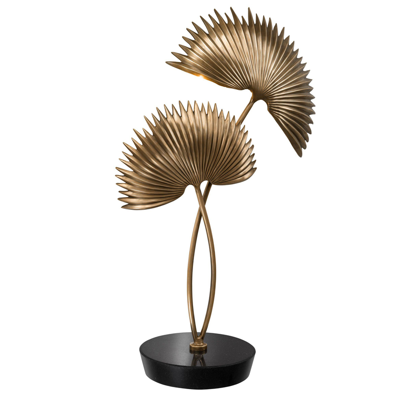Настольная лампа Eichholtz Table Lamp Hacienda Винтажная латунь Черный Настольная лампа Eichholtz Table Lamp Hacienda Винтажная латунь Черный в Твери | Loft Concept