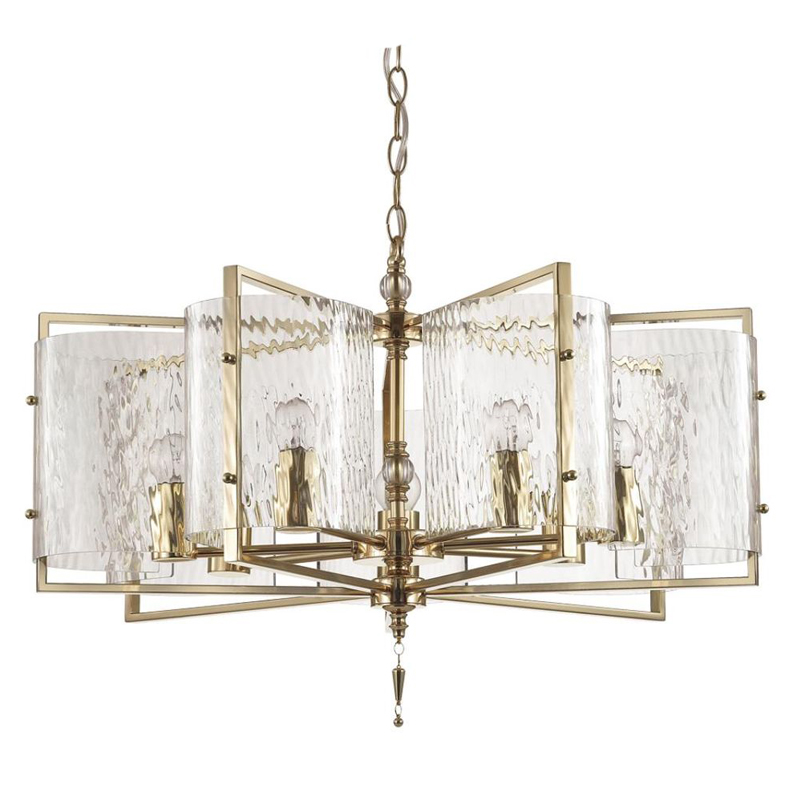 Люстра Karissa Gold Chandelier 65 Глянцевое золото Прозрачный (Transparent) Люстра Karissa Gold Chandelier 65 Глянцевое золото Прозрачный (Transparent) в Твери | Loft Concept