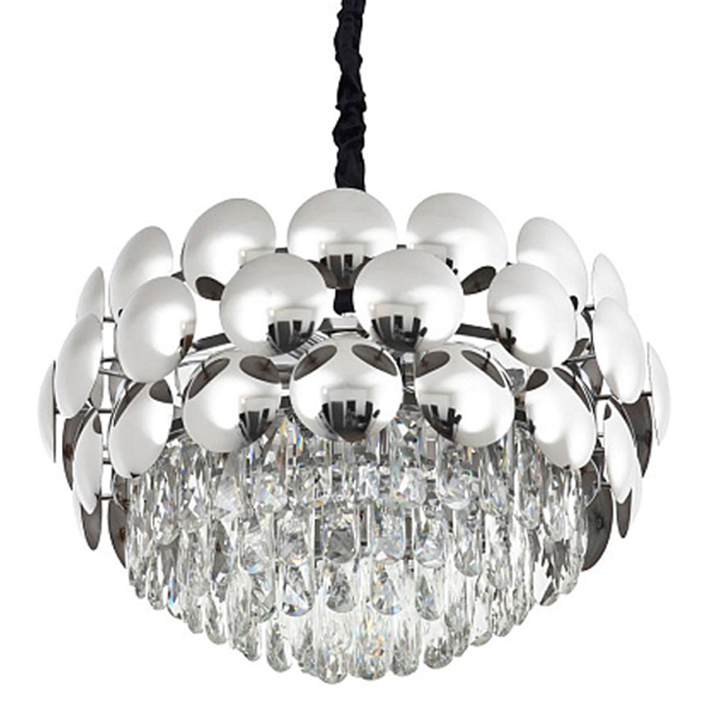 Люстра Egeskov Chrome с Хрустальным Плафоном Хром Люстра Egeskov Chrome с Хрустальным Плафоном Хром в Твери | Loft Concept