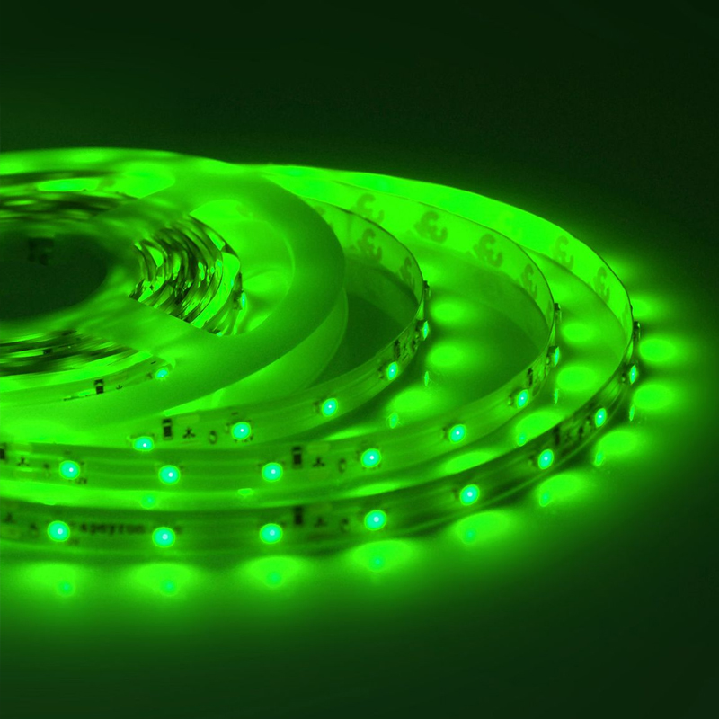 Светодиодная влагозащищенная лента 4,8W/m 60LED/m 3528SMD зеленый 5M Белый Светодиодная влагозащищенная лента 4,8W/m 60LED/m 3528SMD зеленый 5M Белый в Твери | Loft Concept