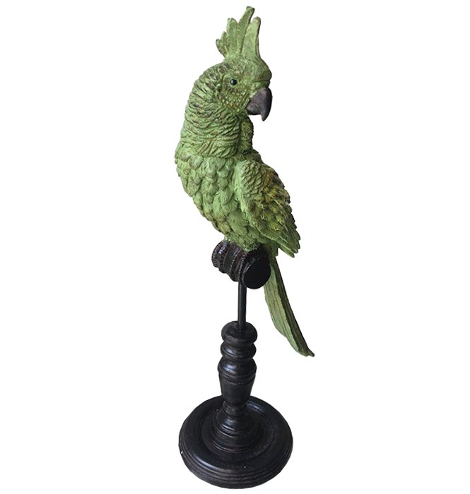 Статуэтка Green Parrots Зеленый Статуэтка Green Parrots Зеленый в Твери | Loft Concept