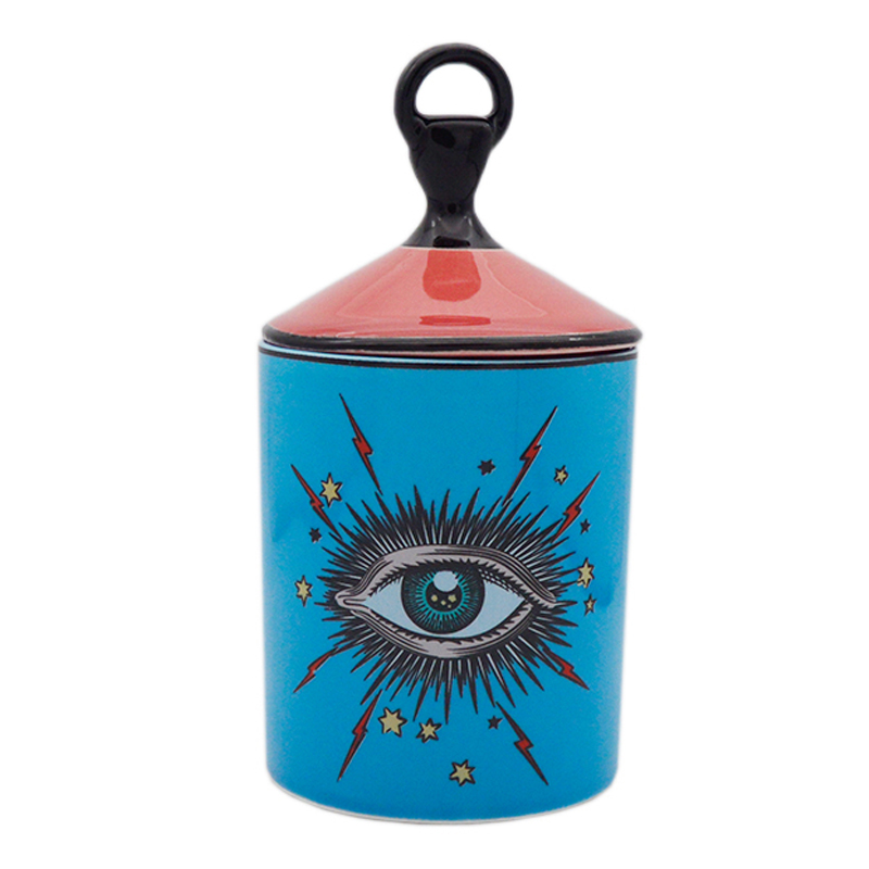 Ваза Vase Eye синяя Синий Красный Черный Ваза Vase Eye синяя Синий Красный Черный в Твери | Loft Concept