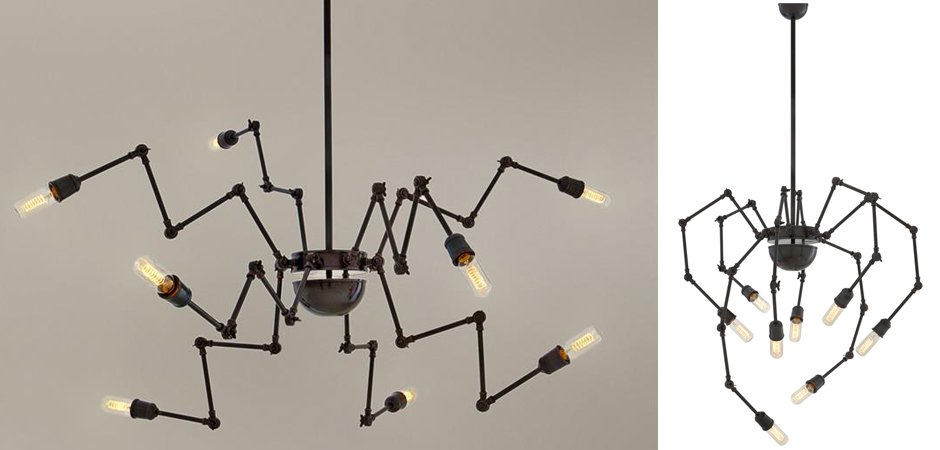 Люстра Eichholtz Ceiling Lamp Spider - Loft-Concept в Твери