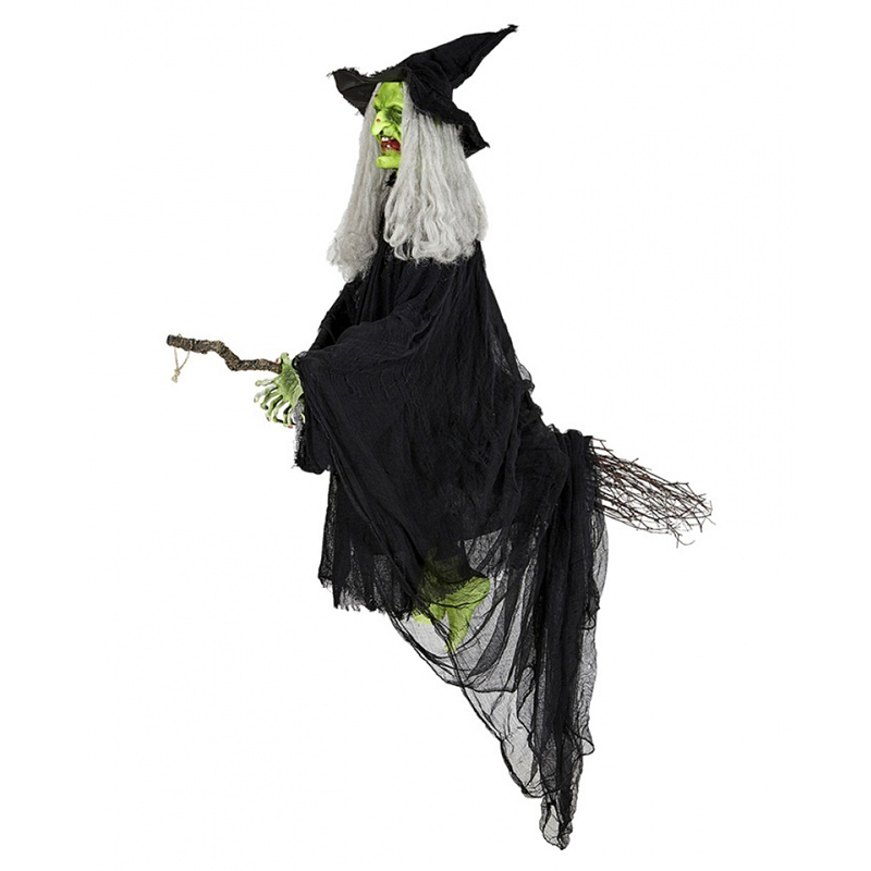 Аксессуар HALLOWEEN Green Witch Зеленый Черный Аксессуар HALLOWEEN Green Witch Зеленый Черный в Твери | Loft Concept